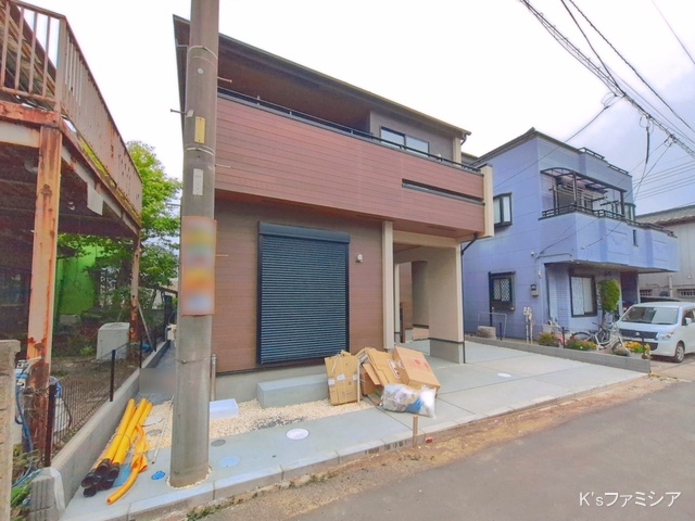埼玉県桶川市北１丁目の新築戸建て完成写真 2026年4月22日撮影