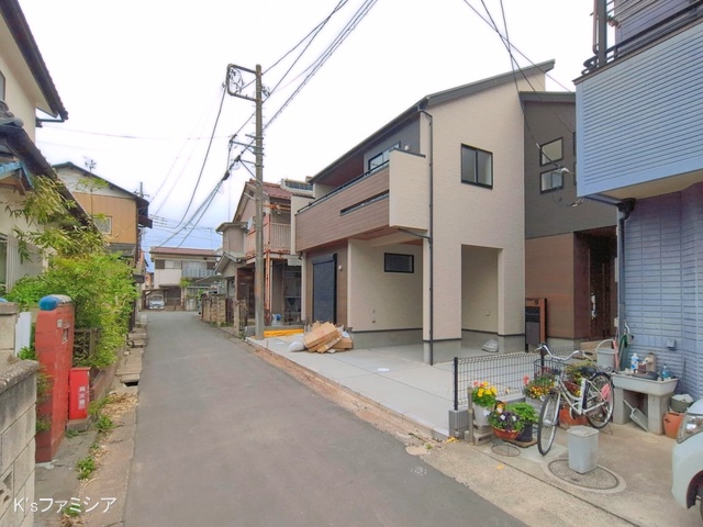 埼玉県桶川市北１丁目の新築戸建て完成写真 2026年4月22日撮影