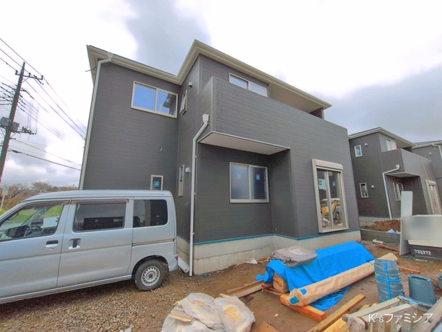 埼玉県さいたま市岩槻区上野1丁目の新築戸建て外構写真 2026年3月25日撮影