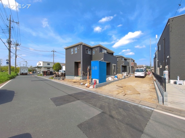 埼玉県さいたま市岩槻区上野１丁目の新築戸建て外構写真 2026年4月13日撮影