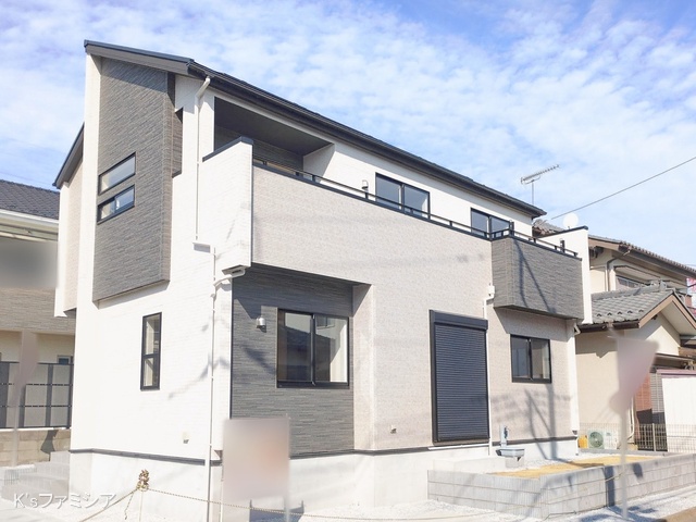 埼玉県桶川市大字坂田の新築戸建て完成写真 2026年2月5日撮影