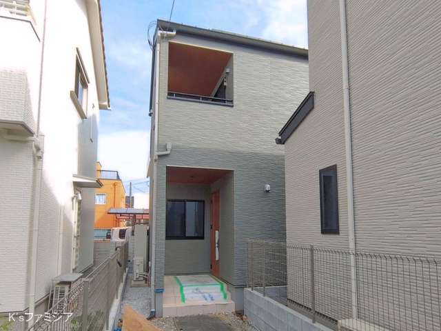 埼玉県さいたま市北区宮原町２丁目の新築戸建て外構写真 2026年4月12日撮影