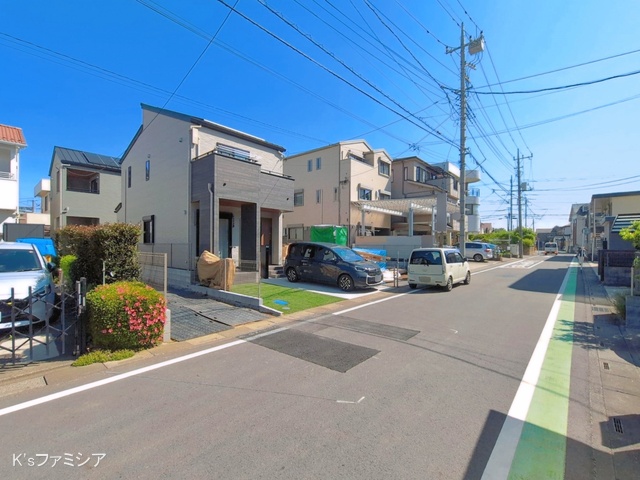 埼玉県さいたま市北区宮原町２丁目の新築戸建て外構写真 2026年5月6日撮影