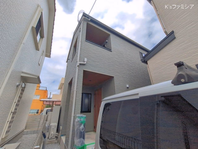 埼玉県さいたま市北区宮原町２丁目の新築戸建て外構写真 2026年6月3日撮影