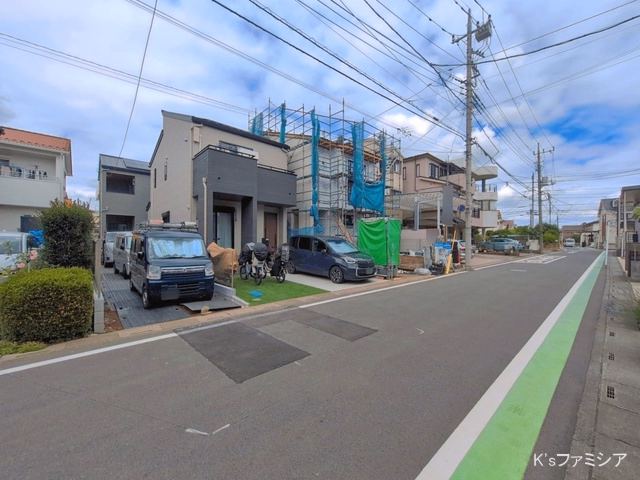 埼玉県さいたま市北区宮原町２丁目の新築戸建て外構写真 2026年6月3日撮影