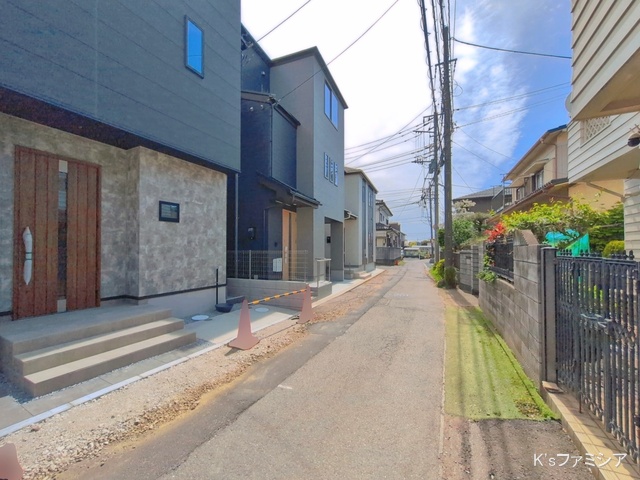 埼玉県上尾市谷津1丁目の新築戸建て完成写真 2026年4月20日撮影