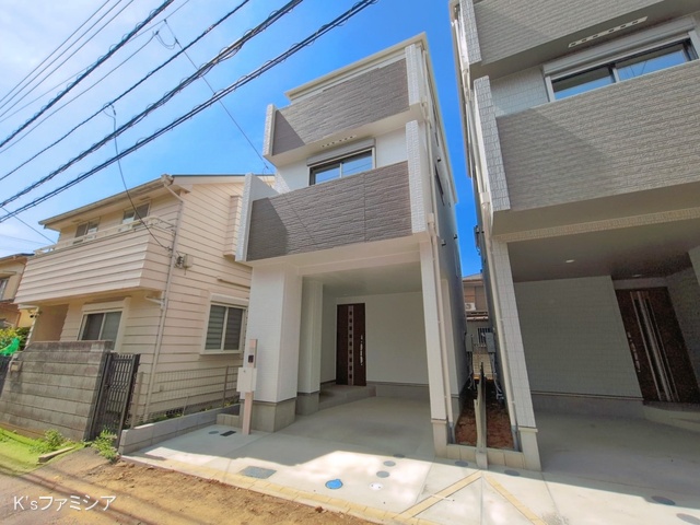 埼玉県上尾市谷津1丁目の新築戸建て完成写真 2026年4月20日撮影
