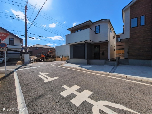 埼玉県さいたま市岩槻区東岩槻３丁目の新築戸建て完成写真 2026年3月15日撮影