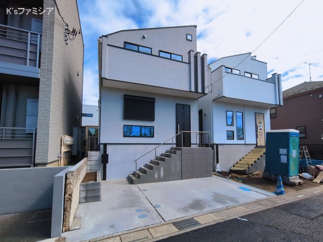 埼玉県さいたま市見沼区東大宮２丁目の新築戸建て完成写真 2026年3月3日撮影