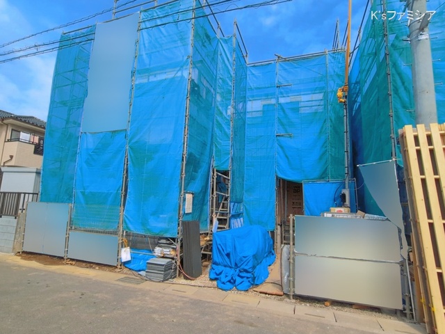 埼玉県さいたま市岩槻区東岩槻６丁目の新築戸建てシート写真 2026年3月22日撮影