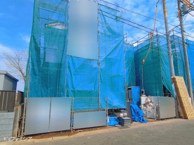 埼玉県さいたま市岩槻区東岩槻６丁目の新築戸建てシート写真 2026年3月22日撮影