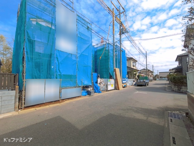 埼玉県さいたま市岩槻区東岩槻６丁目の新築戸建てシート写真 2026年3月22日撮影