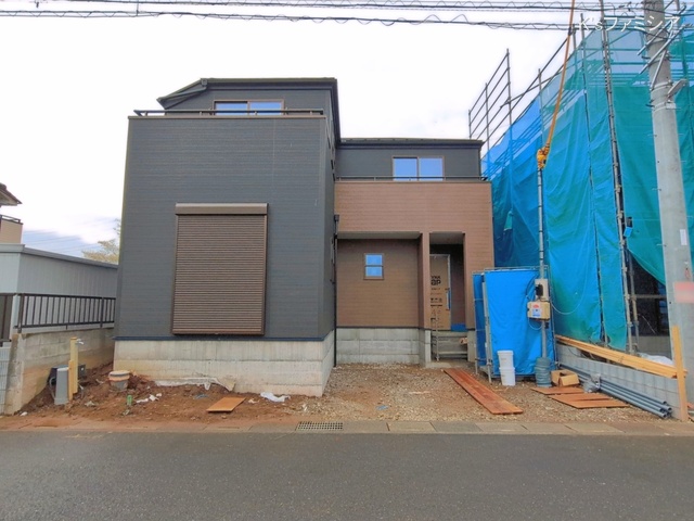 埼玉県さいたま市岩槻区東岩槻６丁目の新築戸建て外構写真 2026年4月6日撮影
