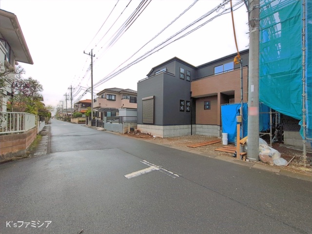 埼玉県さいたま市岩槻区東岩槻６丁目の新築戸建て外構写真 2026年4月6日撮影