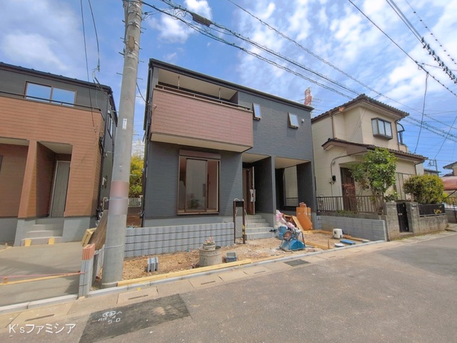 埼玉県さいたま市岩槻区東岩槻６丁目の新築戸建て外構写真 2026年4月21日撮影