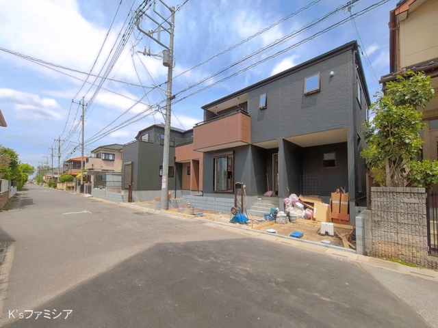 埼玉県さいたま市岩槻区東岩槻６丁目の新築戸建て外構写真 2026年4月21日撮影