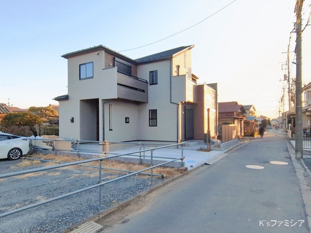 埼玉県さいたま市緑区大字三室の新築戸建て完成写真 2026年2月3日撮影