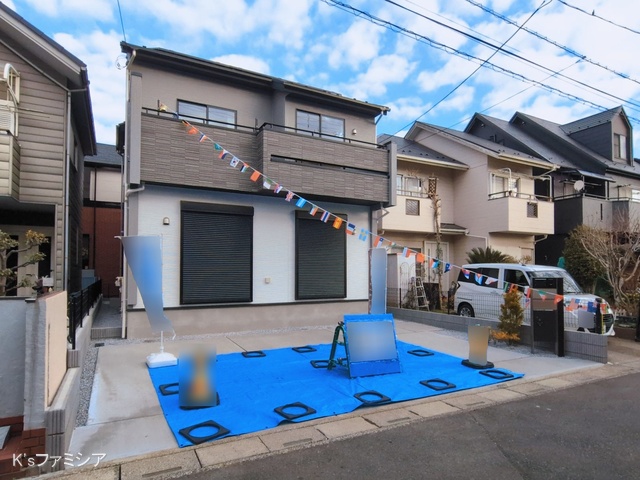 埼玉県北本市東間５丁目の新築戸建て完成写真 2026年3月8日撮影