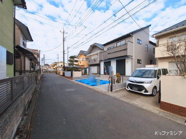 埼玉県北本市東間５丁目の新築戸建て完成写真 2026年3月8日撮影