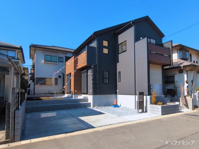 埼玉県上尾市大字原市の新築戸建て完成写真 2026年3月11日撮影