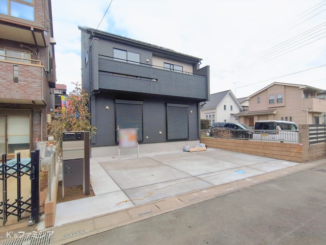 埼玉県桶川市大字上日出谷の新築戸建て完成写真 2026年2月17日撮影