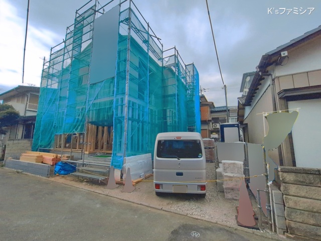 埼玉県北本市石戸４丁目の新築戸建て上棟写真 2026年4月21日撮影