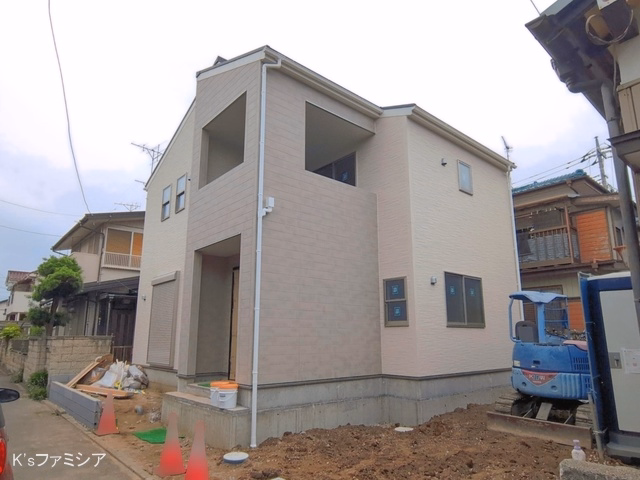 埼玉県北本市石戸4丁目の新築戸建て外構写真 2026年6月1日撮影