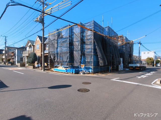 埼玉県さいたま市見沼区東大宮6丁目の新築戸建て上棟写真 2026年3月10日撮影