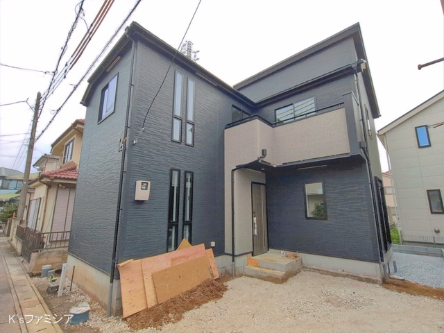 埼玉県桶川市大字下日出谷の新築戸建て外構写真 2026年4月22日撮影