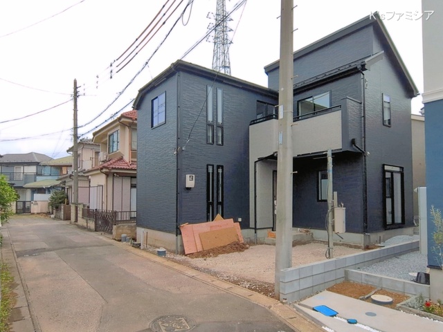 埼玉県桶川市大字下日出谷の新築戸建て外構写真 2026年4月22日撮影