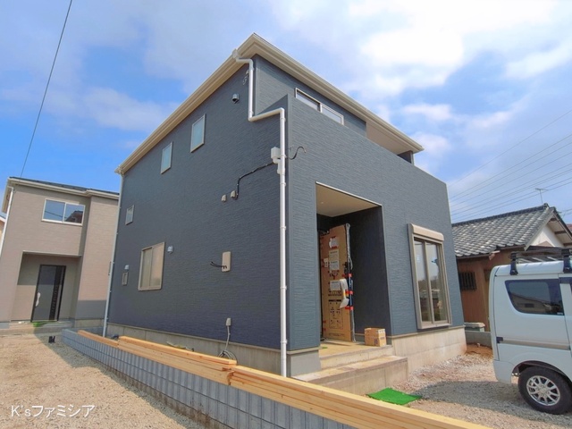 埼玉県北足立郡伊奈町中央１丁目の新築戸建て外構写真 2026年3月29日撮影