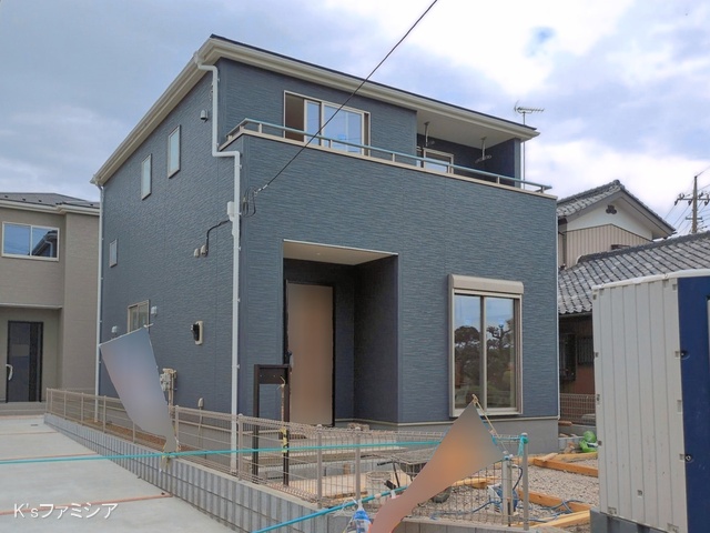 埼玉県北足立郡伊奈町中央１丁目の新築戸建て外構写真 2026年4月14日撮影