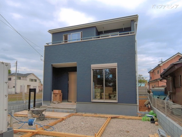 埼玉県北足立郡伊奈町中央１丁目の新築戸建て外構写真 2026年4月14日撮影