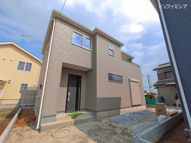 埼玉県北足立郡伊奈町中央１丁目の新築戸建て外構写真 2026年3月29日撮影