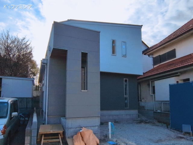 埼玉県北本市本町３丁目の新築戸建て外構写真 2026年3月16日撮影