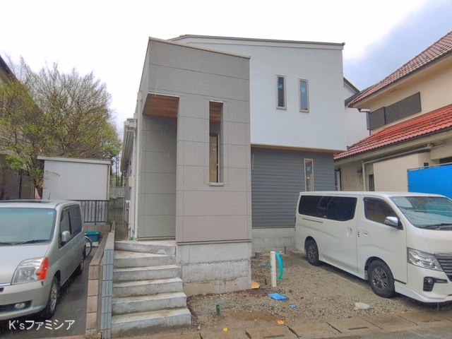 埼玉県北本市本町３丁目の新築戸建て外構写真 2026年3月31日撮影