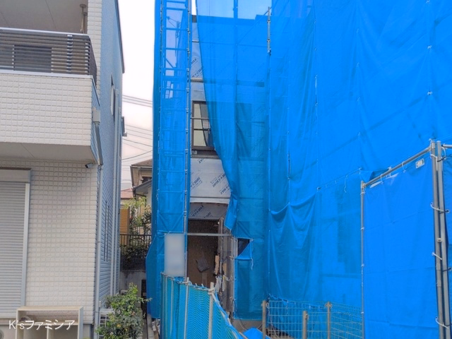 埼玉県さいたま市緑区芝原３丁目の新築戸建てシート写真 2026年5月21日撮影
