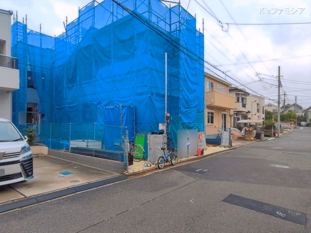 埼玉県さいたま市緑区芝原３丁目の新築戸建てシート写真 2026年5月21日撮影