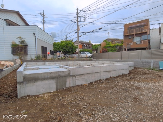 埼玉県さいたま市見沼区大字東新井の新築戸建て基礎写真 2026年6月9日撮影