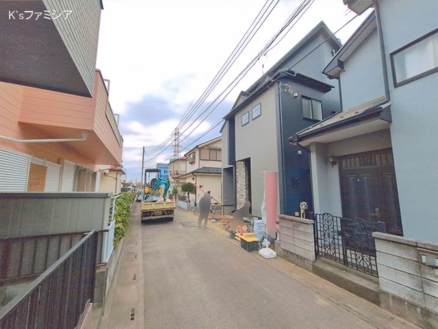 埼玉県桶川市末広2丁目の新築戸建て外構写真 2026年3月24日撮影