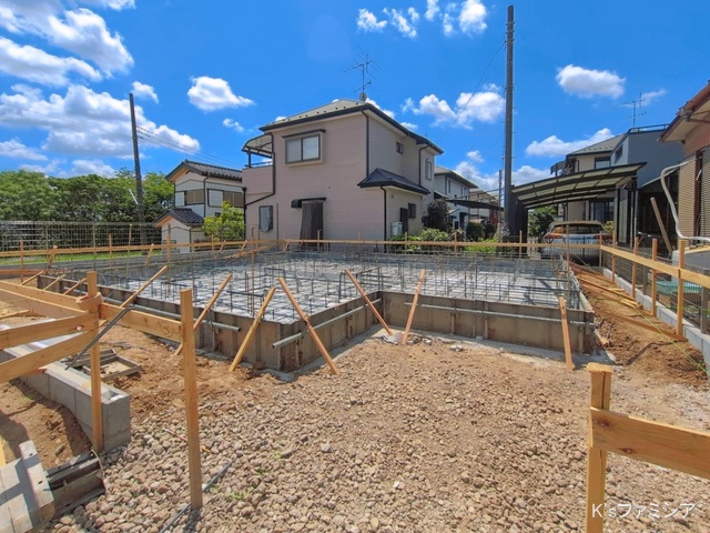 埼玉県さいたま市岩槻区城南１丁目の新築戸建て基礎写真 2026年5月10日撮影