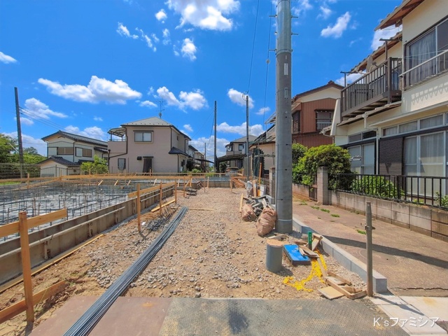 埼玉県さいたま市岩槻区城南１丁目の新築戸建て基礎写真 2026年5月10日撮影