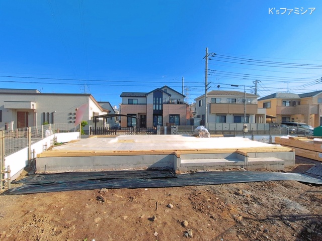 埼玉県桶川市末広３丁目の新築戸建て基礎写真 2026年5月6日撮影
