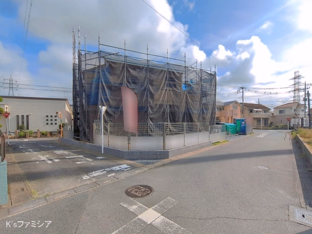 埼玉県桶川市末広３丁目の新築戸建て上棟写真 2026年5月26日撮影