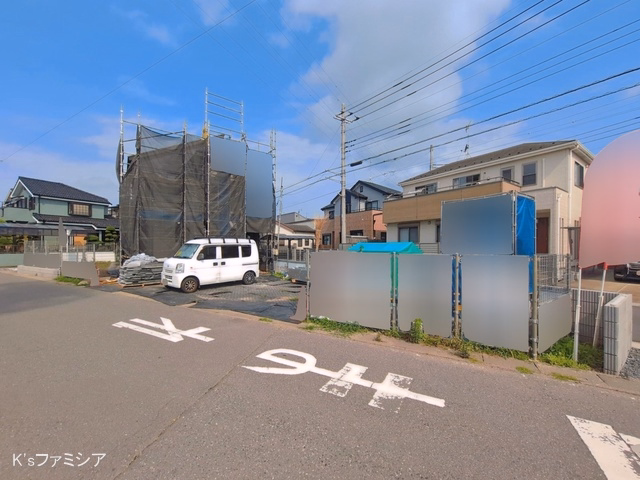 埼玉県桶川市末広３丁目の新築戸建てシート写真 2026年6月11日撮影