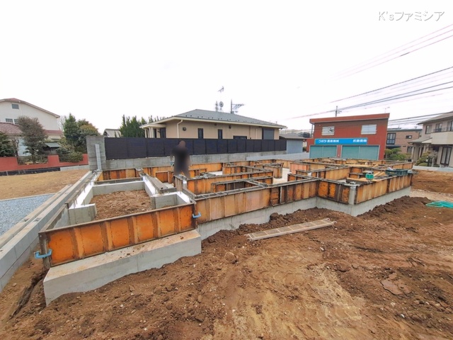 埼玉県さいたま市見沼区大字東宮下の新築戸建て基礎写真 2026年3月24日撮影