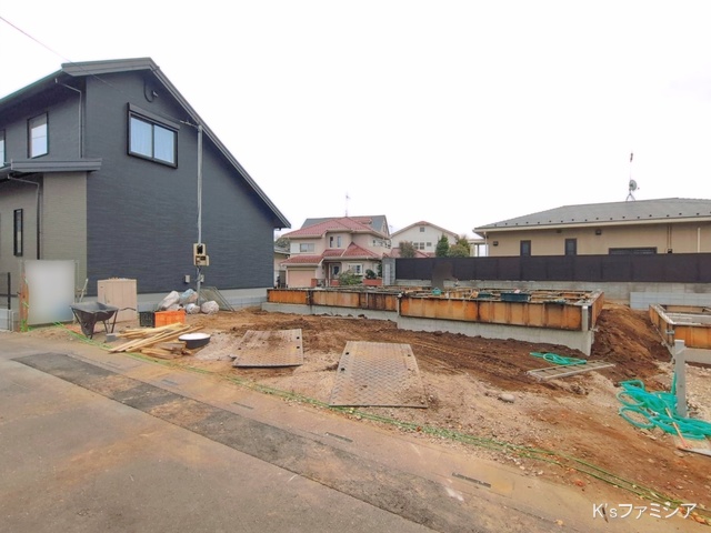 埼玉県さいたま市見沼区大字東宮下の新築戸建て基礎写真 2026年3月24日撮影