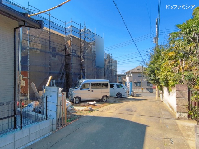 埼玉県さいたま市見沼区大字東宮下の新築戸建て上棟写真 2026年4月7日撮影