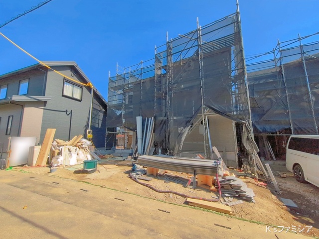 埼玉県さいたま市見沼区大字東宮下の新築戸建てシート写真 2026年4月20日撮影