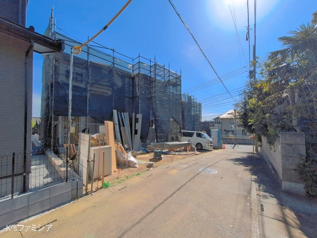 埼玉県さいたま市見沼区大字東宮下の新築戸建てシート写真 2026年4月20日撮影